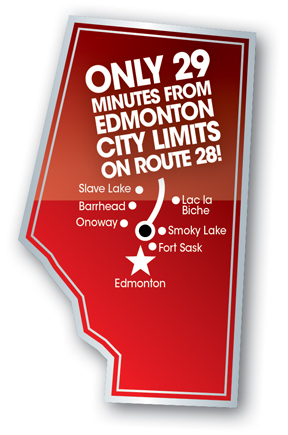 Only 29 Minutes from Edmonton City Limits