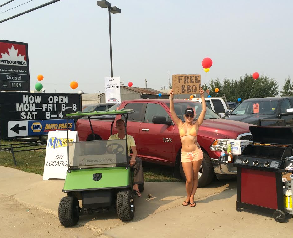 Redwater Dodge Huge Weekend Sale and BBQ