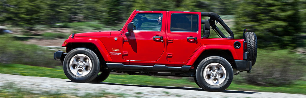 2015 Jeep Wrangler Unlimited Rubicon Exterior Side View