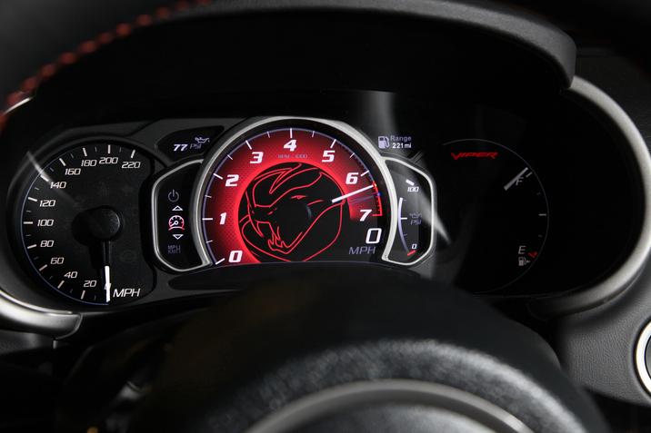 2016 Dodge Viper ACR Interior