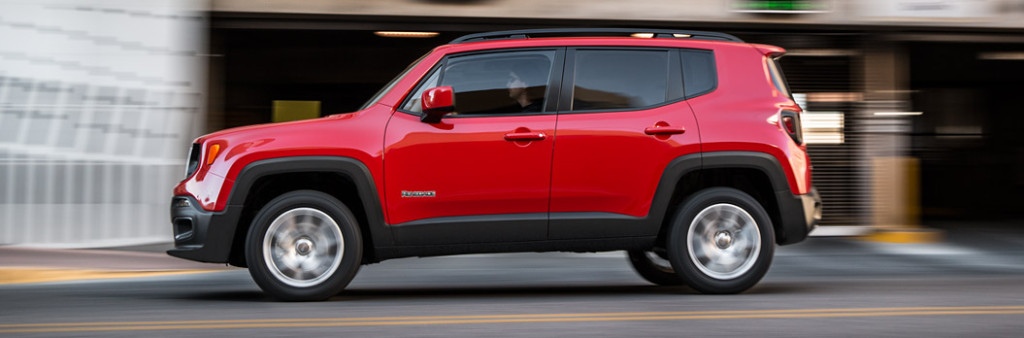 2015 Jeep Renegade Limited Red Exterior Side View