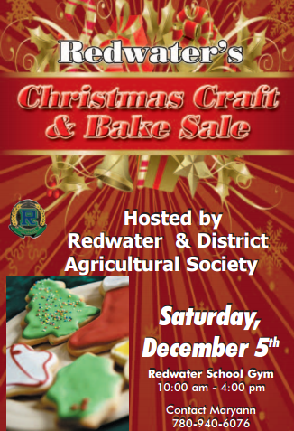 Redwater Craft and Bake Sale