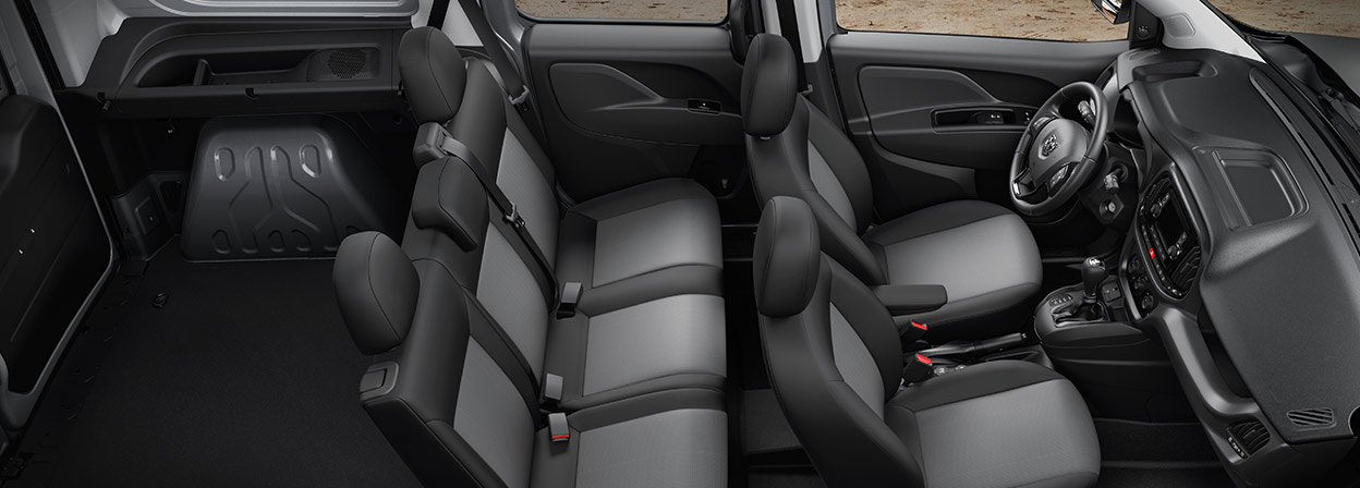 2016 Ram Promaster City Cargo Van Interior Seating