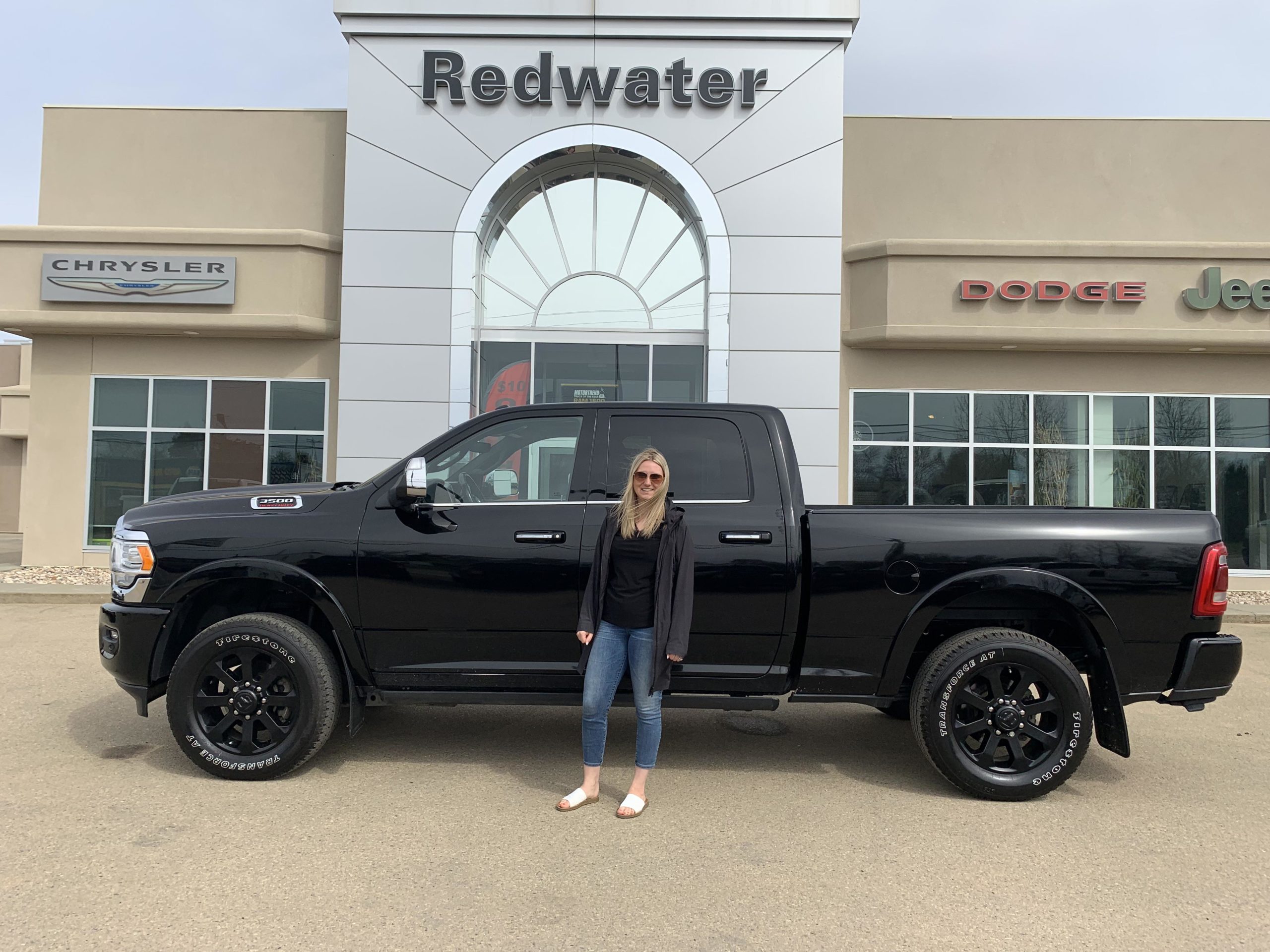 NR35516A Used 2019 Ram 3500 Limited Crew Cab 4x4 Redwater Dodge
