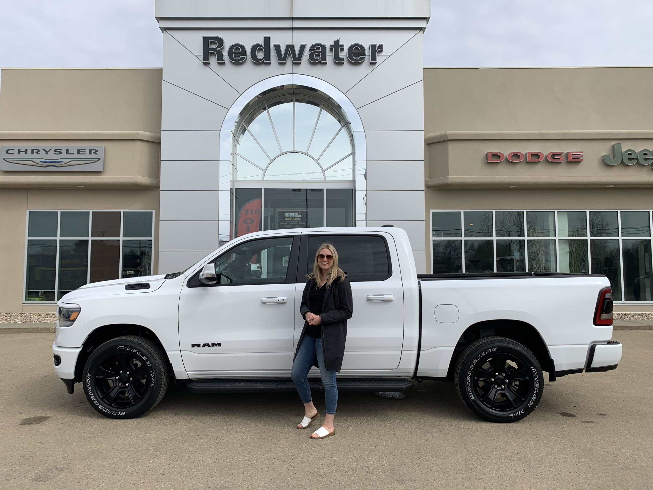 NR12708 2022 Ram 1500 Sport Crew Cab 4x4 Redwater Dodge