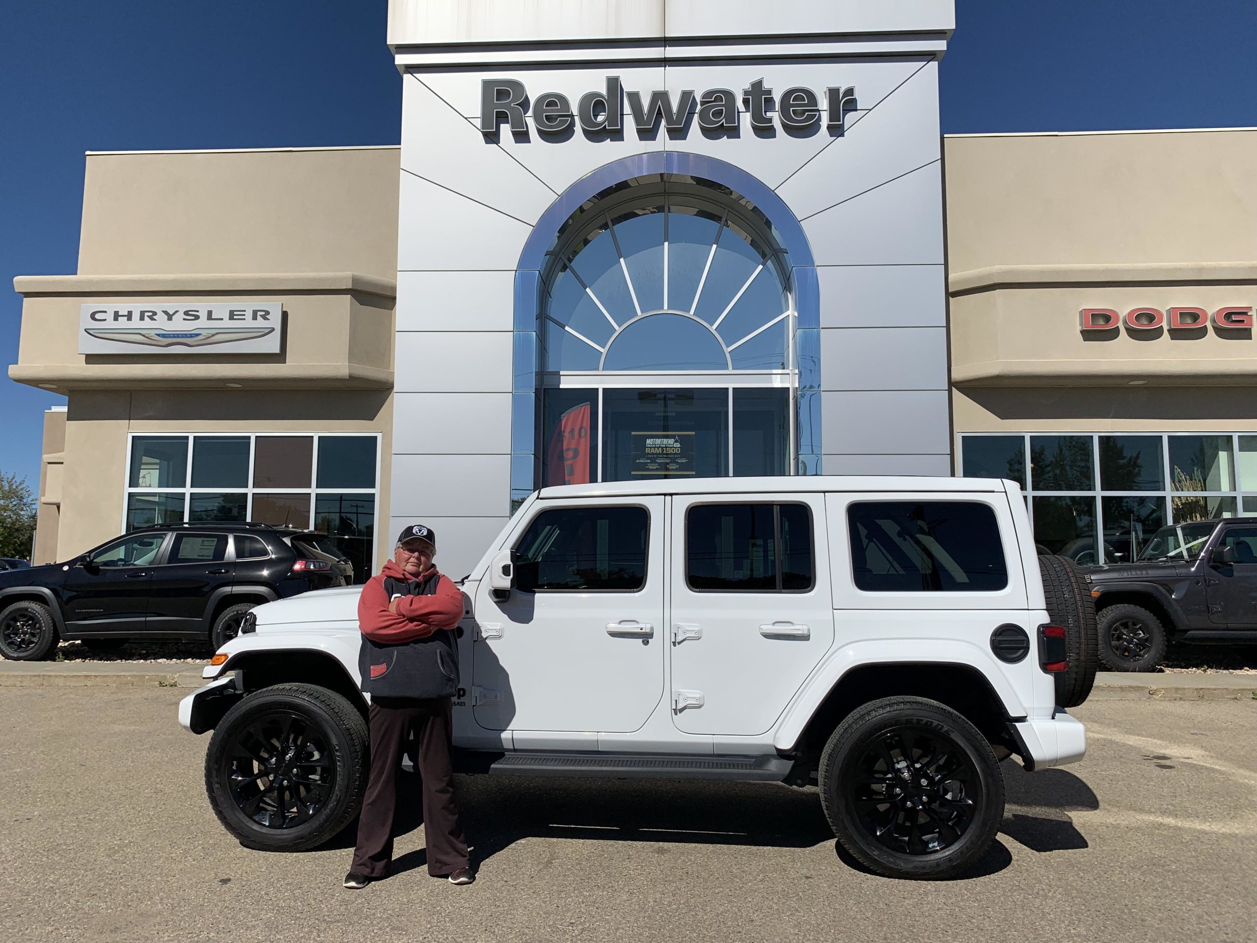 NR17960A 2021 Jeep Wrangler Unlimited High Altitude 4x4 Redwater Dodge