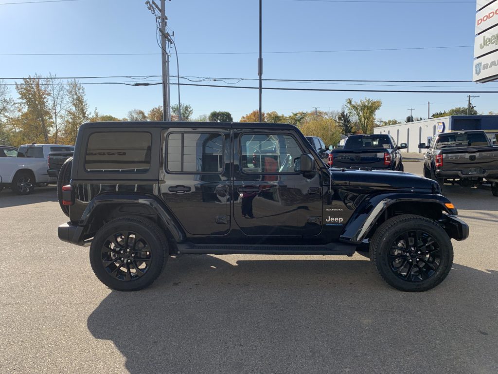 New 2023 Jeep Wrangler Unlimited Sahara 4xe - Redwater Dodge