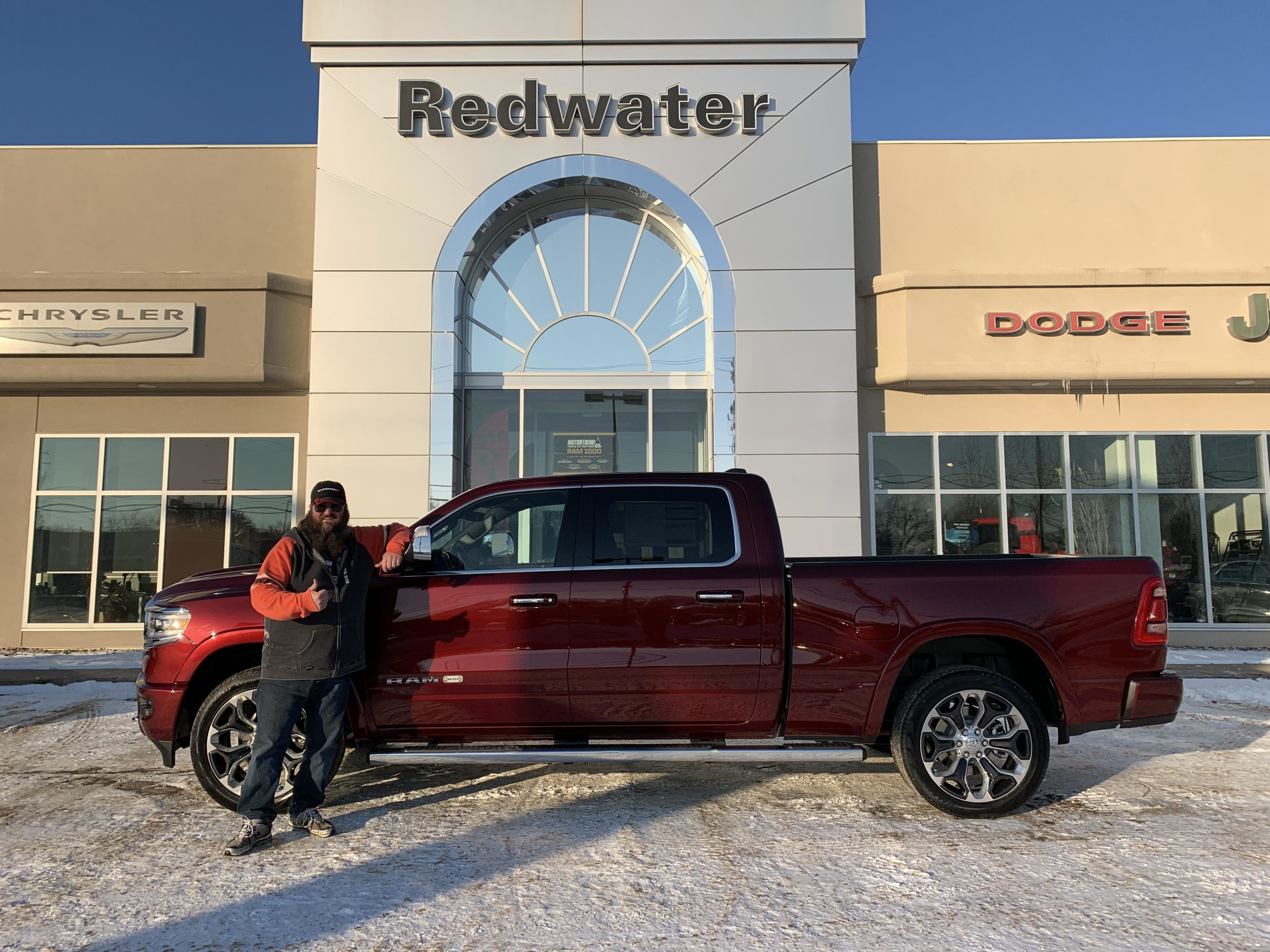 NR16317 New 2022 Ram 1500 Limited Longhorn Crew Cab 4x4 Redwater Dodge