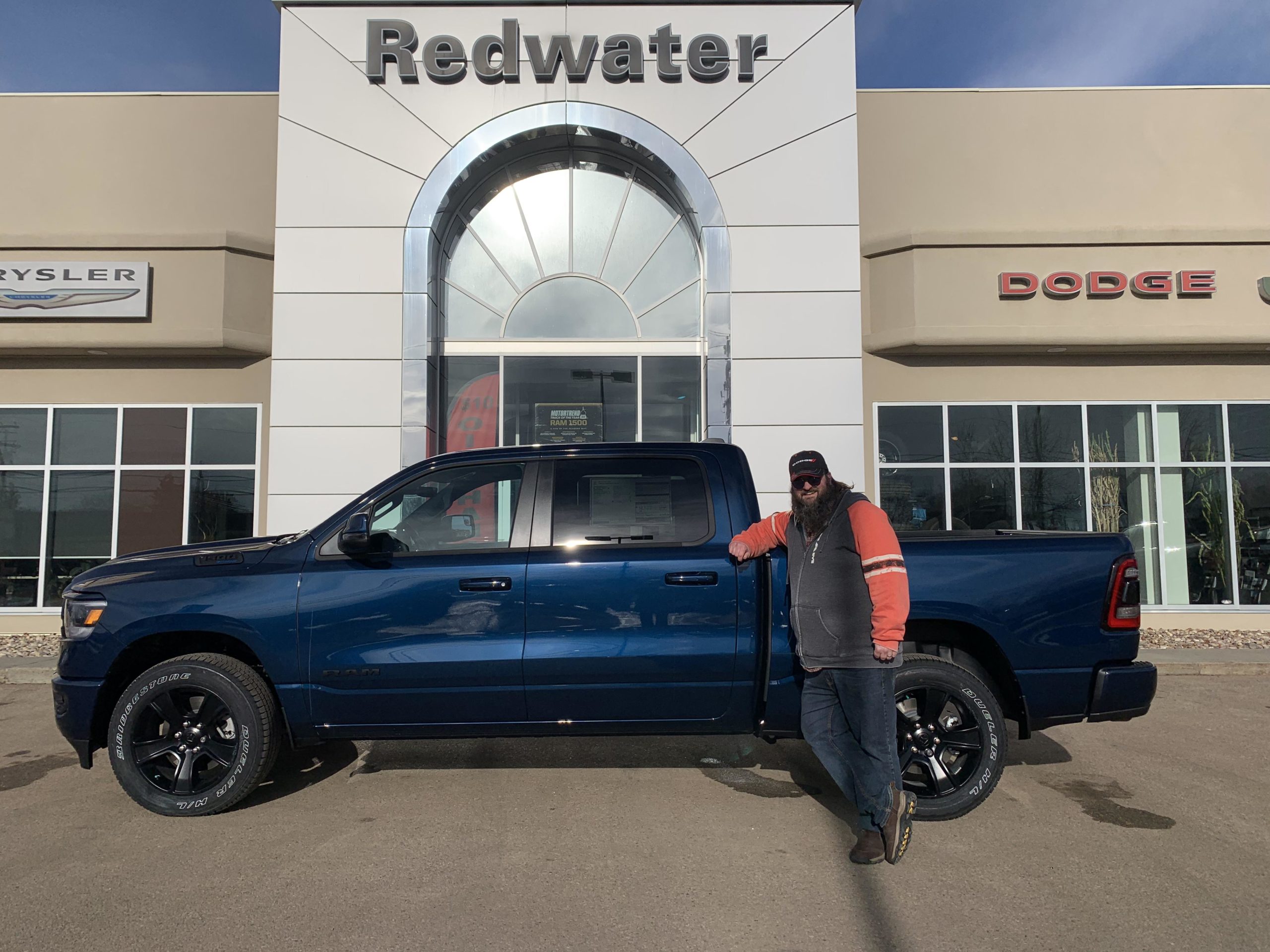 New 2023 RAM 1500 Sport Rebel Crew Cab 4x4 - Red Interior | Stock # PR15280 - Redwater Dodge